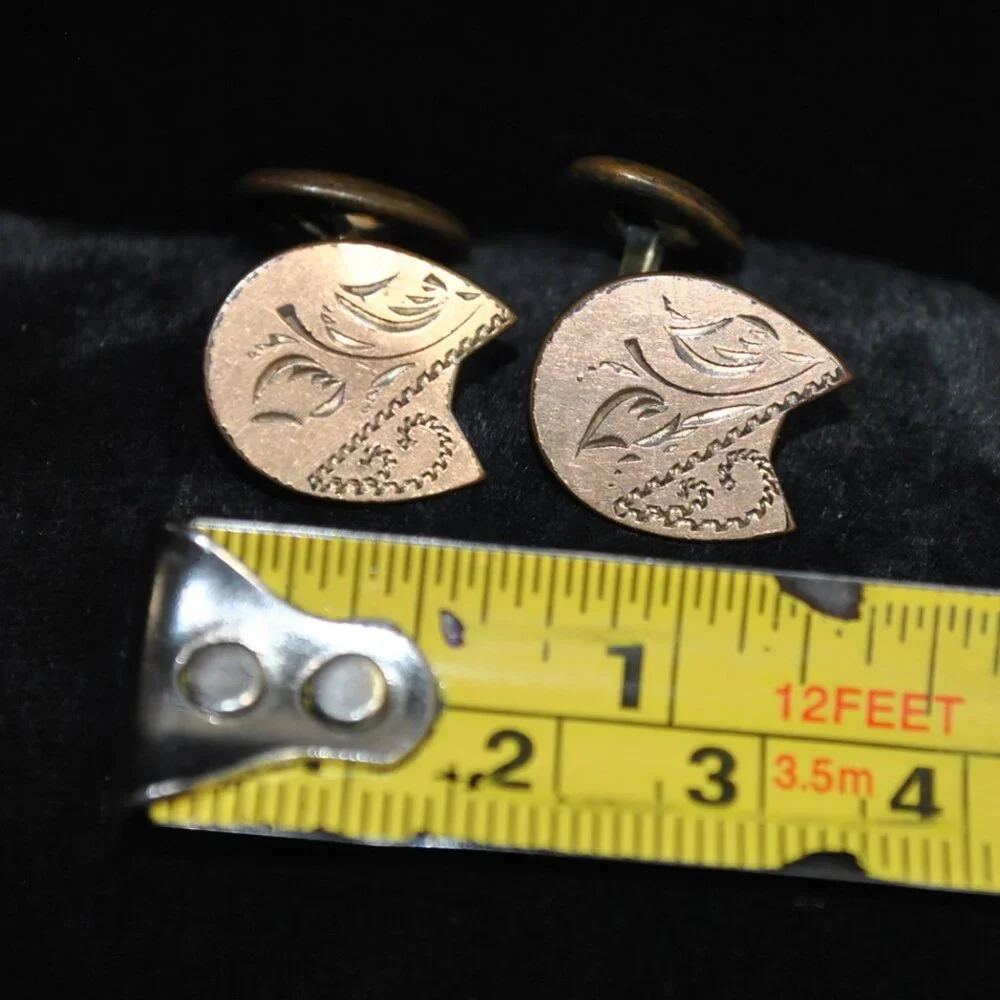 Antique Gold-filled Engraved 
